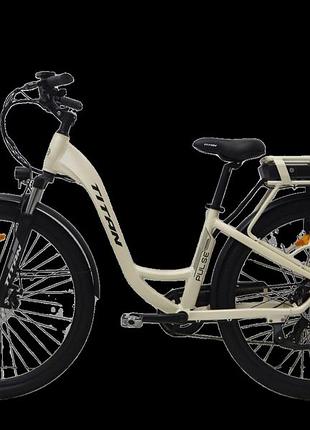 Електровелосипед e-titan pulse 29" 16" кремовий