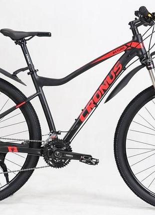 Велосипед cronus baturo 520 29" 19.5" чорний-червоний