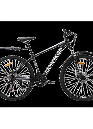 Crossbike велосипед crossbike compass 27.5" 17" черный-серый
