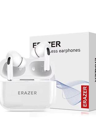 Наушники беспроводные tws erazer lp33 белые