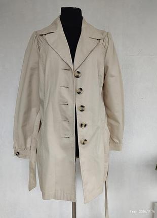 Тренч вінтаж бавовна