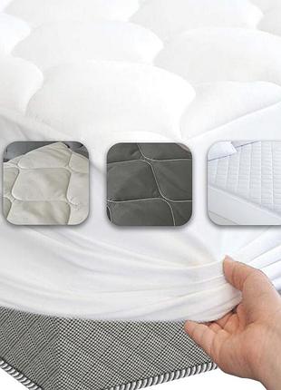 Наматрасник стеганный 120*190 defender standart тм family sleep