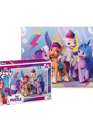 Дитячі пазли my little pony "пригоди з подружками" 30 елементів