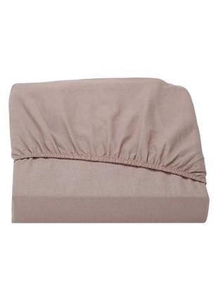Простынь на резинке good-dream бязь premium beige 90х190 (gdbcsheetf090190)