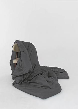 Пододеяльник на молнии good-dream сатин grey 160 x 220 (gdsgdc160220)