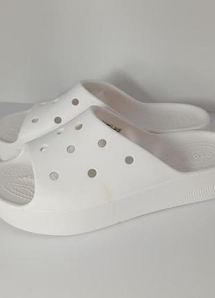 Шлепанцы женские / кроксы crocs classic platform slide w9