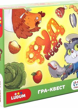 Настольная игра фуд-квест украинский язык 5+