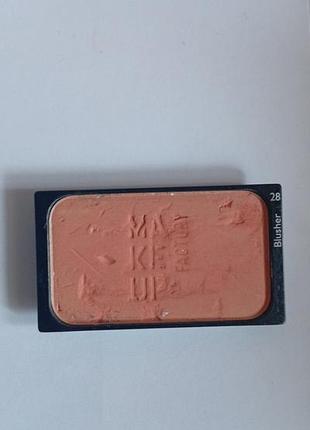 Румяна 28 make up factory blusher