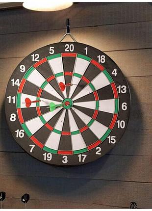 Дартс классический dartgame двухсторонний, 43 см