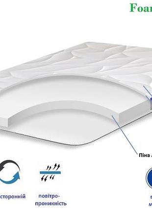 Тонкий мини-матрас 8см 65x190 top air foam