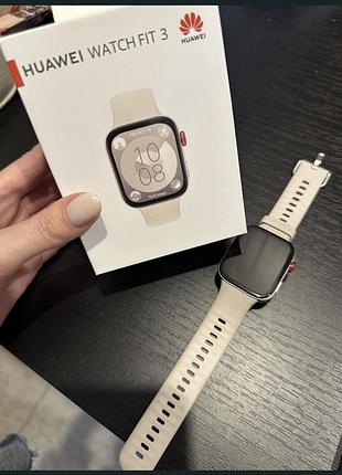 Huawei watch fit 3 з коробкою та додатковим ремінцем