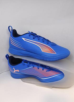 Кроссовки футбольные футзалки детские puma ultra 6 play it jr 108538 01 оригинал, новые, в коробке