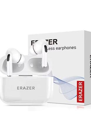 Наушники беспроводные tws erazer lp33 белые