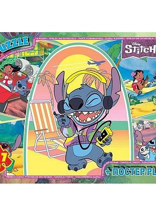 Дитячий пазл "stitch" постер 117 елементів
