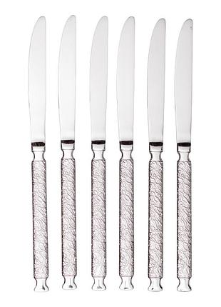 Набор столовых ножей elegance 6шт из нержавеющей стали 23см