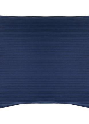 Наволочка на молнии good-dream страйп-сатин dark blue 40 x 60 (gdpcssdb4060)