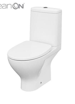 Компакт cersanit 652 moduo clean on 011 3/5 с сиденьем дюропласт lift