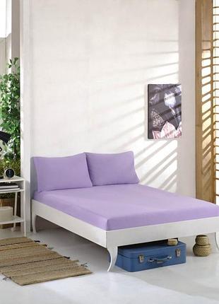 Простынь трикотажная на резинке good-dream “lilac” 180х200 (gdjlsheetf180200)