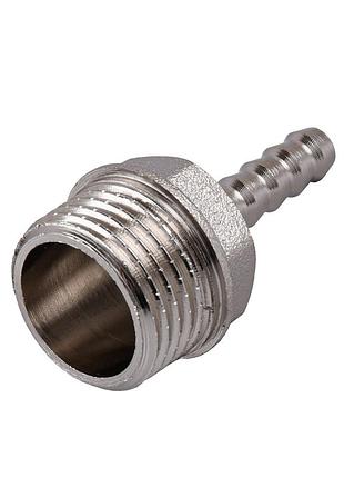 Штуцер 1/2″з 6мм нікельований nu3c2s optimum