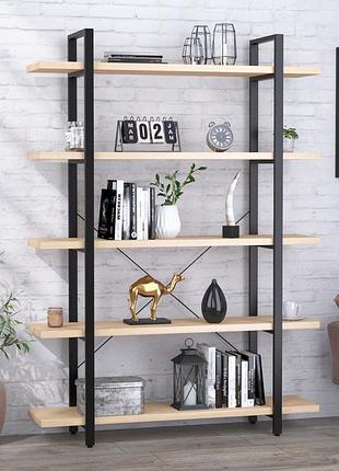 Стеллаж сингл-5-135 loft design дуб борас