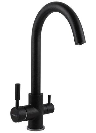 Смеситель для кухни под осмос globus lux lazer gllr-0333-1-onix