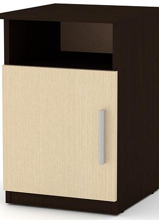 Тумба приліжкова пкт-1 55*35*38см венге комбі