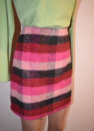 Шикарна спідниця в клітинку
