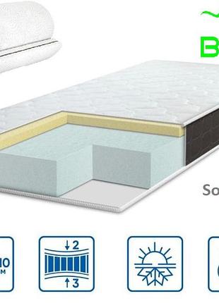 Матрас bionic soft comfort 21см 90*190 (вакуумная скрутка!)