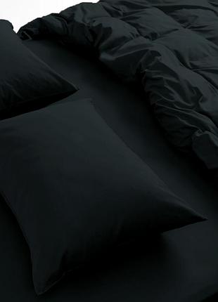 Наволочка на молнии good-dream сатин black 40 x 60 (gdsblackpc4060)