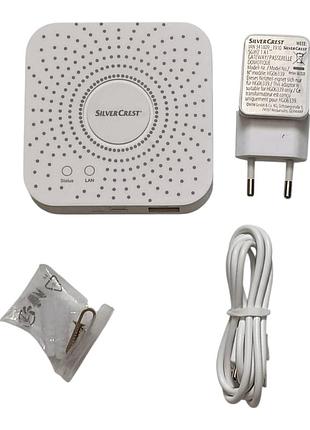 Шлюз для розумного будинку silvercrest zigbee 3.0 (модель sgwz 1 a1).
