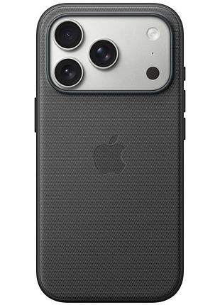 Чехол тканевый techwoven (aaa) new with magsafe and animation для apple iphone 17 pro (6.3") black