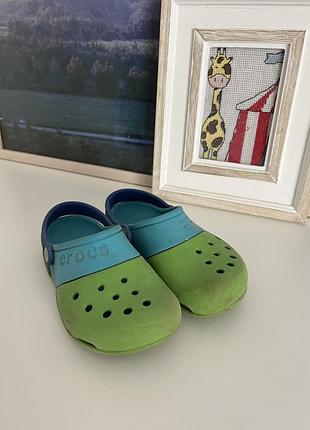 Crocs c12 резинові шльопанці літне взуття