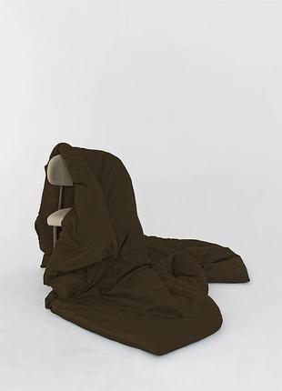 Підковдра на блискавці good-dream сатин chocolate 200 x 220 (gdscdc200220)