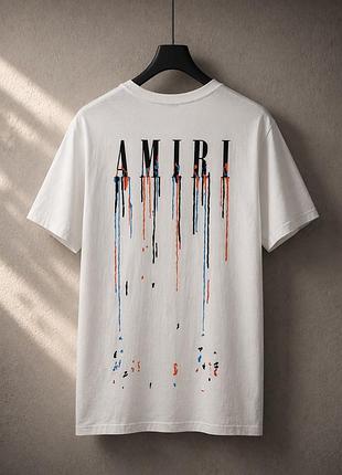 Футболка amiri біла м