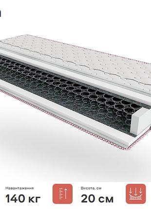 Матрац nova/нова 20см 140*200 multi-bonnel