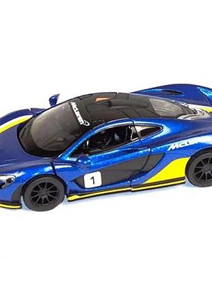 Коллекционная машинка "mсlaren p1" kt5393fw(blue) масштаб 1:36