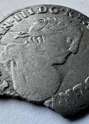 Польща 6 грошей шестак 1682 рік срібло