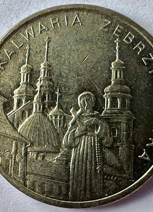 Польша города польши - кальвария-зебжидовская 2 злотых 2010 год монеты мира