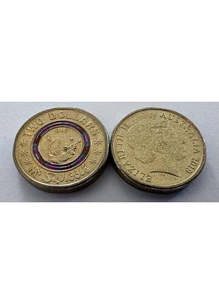 Австралія 2 долара 2019 рік 60-річчя - містер сквігл монети світу