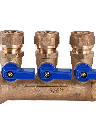 Колектор cristal 3/4х16 ″3-ою з перекриванням (nm-1018)