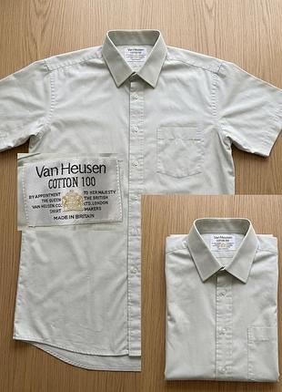 Van heusen cotton 100 — королівський дозвіл, made in britain, m