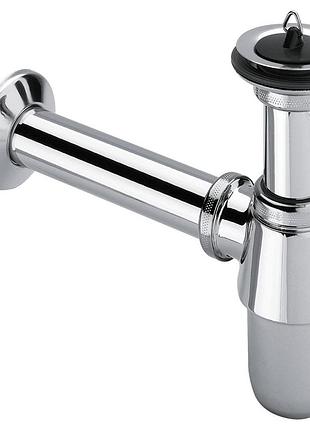 Сифон для раковины viega 1 1/4″х1 1/4″ хром бутыл з/г 366681