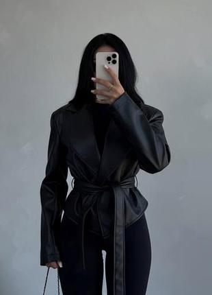 Куртка эко шкіра