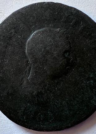Великобритания 1/2 пенни 1806 год. монеты мира