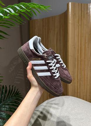 Adidas spezial brown white