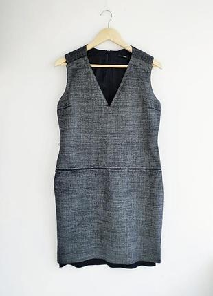 Сіра ділова сукня hugo boss