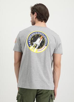Чоловіча оригінальна футболка alpha industries space shuttle t-shirt