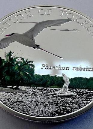Токелау 1 долар 2012 рік природа токелау - червонохвостий фаетон монети світу