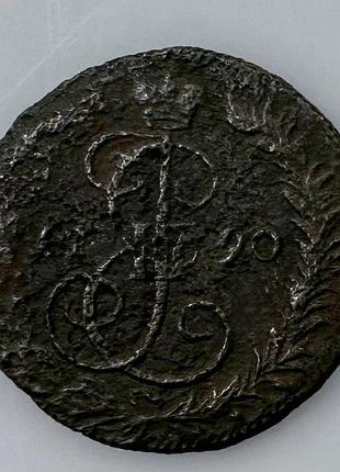 Деньга км не частый 1790 год монеты мира