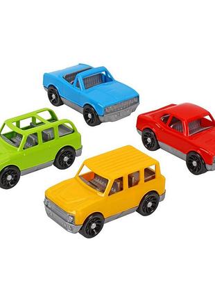 Ігровий набір машинок 9895txk 4 штуки в наборі